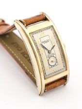 Sehr schöne große Gruen PRECISION Curvex Herrenarmbanduhr heute auch für Damen