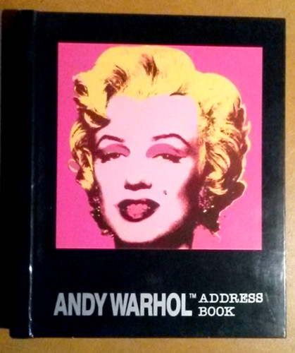 Andy warhol adressbuch artbook - andy,