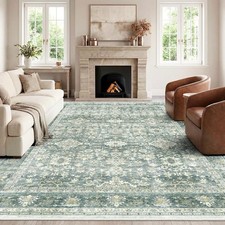 HOMFINE Vintage Teppich