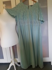 Ulla Popken Damenkleid Gr. 60 NEU / Mai Grün