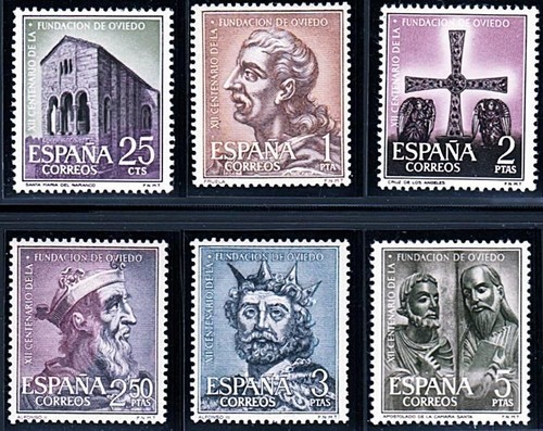 Spanien 1961 oliviedo mnh - 👉,