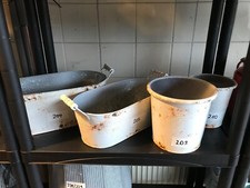 4 x Pflanzgefäße Shabby