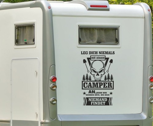 Aufkleber wohnwagen wohnmobil - wohnwagen,