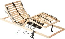 vidaXL Lattenrost Elektrisch mit 28 Latten 7 Zonen 100x200x9 cm Buchenholz NEU *