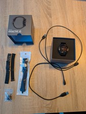 Garmin vivoactive 4S 40mm GPS, Schwarz, OVP + 3 Armbänder, Kurze Akkulaufzeit