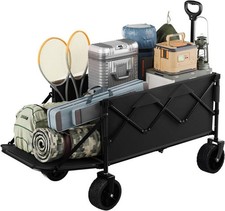 Faltbarer Bollerwagen Strandwagen Gartenwagen Transportwagen Klappbar 030sz