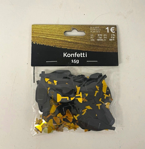 Konfetti zylinderhut aus - konfetti,