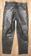Linus herren lederjeans - lederjeans, /