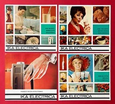 4 x DDR Reklame Prospekt