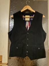 Esprit Herren Weste, Größe M, Schwarz