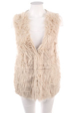 esmara Weste Kunstpelz Fake Fur M beige