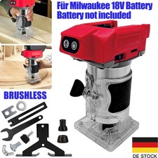 Für Milwaukee 18V Akku Oberfräse Kantenfräse Tischfräsmaschine Fräsmaschine Holz