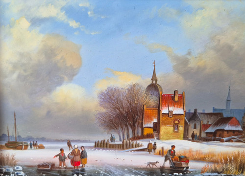Heyden ölgemälde - (xx),