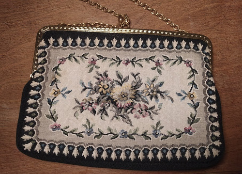 Alte tasche handtasche gobelin - alte,