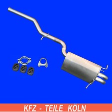 Mercedes CLK (C209) C 320 CDI Endschalldämpfer + Set mit E-Prüfzeichen