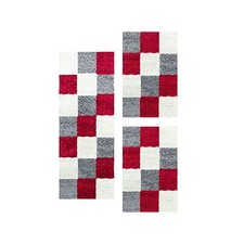 Bettumrandung Läufer Set Karo