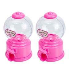  2 Pcs Süßigkeiten Spender Bonbon Gumballmaschine Gumballmaschinen