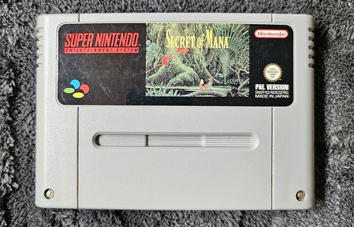 Secret mana super - super, nintendo