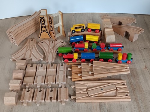Konvolut brio holz eisenbahn - brio, holz-eisenbahn