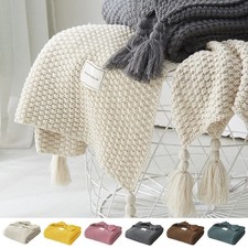 Strickdecke Kuscheldecke