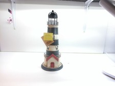 Blech-Spardose, Metalldekoration Leuchtturm 34cm hoch, Ohne OVP#1282