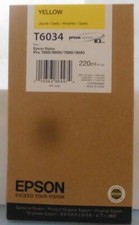 Original Epson T6034 Tinte yellow  für Stylus Pro  7800 7880 9800 9880   2019