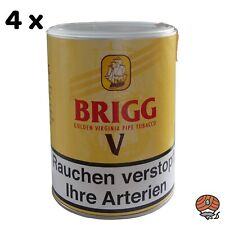 Brigg V (Vanilla) Dose 4x 155g - Golden Virginia Pfeifentabak