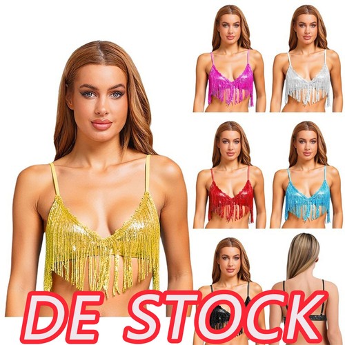 Damen glitzer pailletten - damen,