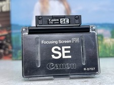 Canon F-1 Focusing Screen FN SE Mattscheibe Einstellscheibe R-0707 near mint