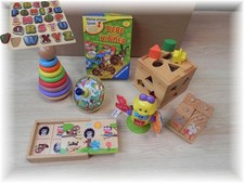 Holz Spielzeug Konvolut + ABC
