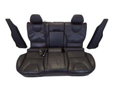 Rücksitzbank Leder geteilt Offblack Novent Sitz hinten Kindersitz  passt für