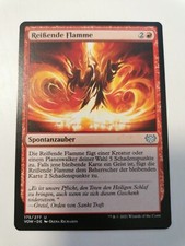 MTG MAGIC THE GATHERING INNISTRAD BLUTROTER BUND Reißende Flamme