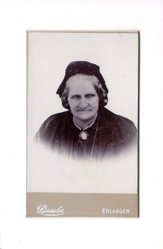 Cdv foto damenportrait - cdv,