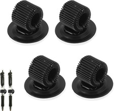 4 Stück Stifthalter Selbstklebend Mit Einstellbarer Federschlaufe Stiftehalter, 