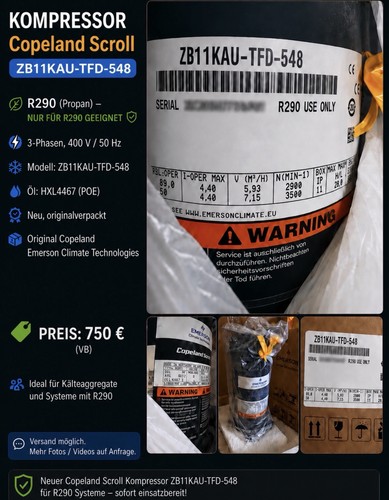 Copeland emerson verdichter - copeland,