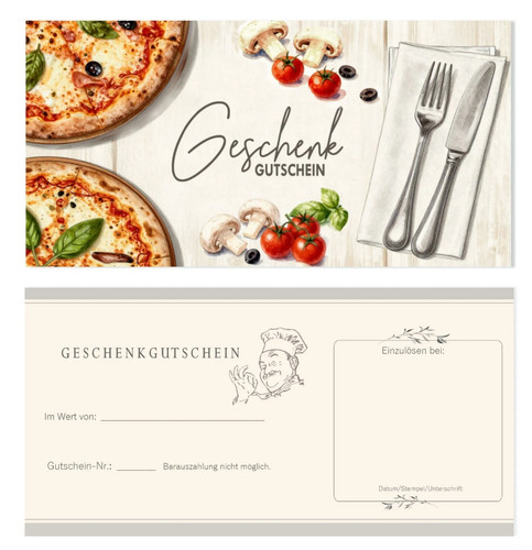 100 geschenkgutscheine - 100, x