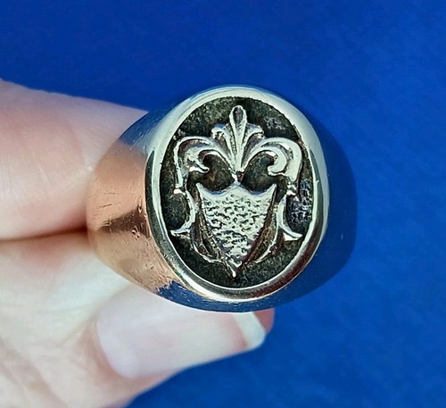 Vintage gelbgold wappen - vintage,
