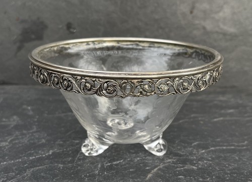 Glasschale mit gravur - mit, 835