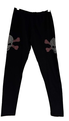 Schwarze leggings strass - leggings,