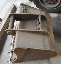 Tieflöffel 60cm für Kubota Minibager  Löffel Baggerlöffel Bagger Mobilbagger #P1