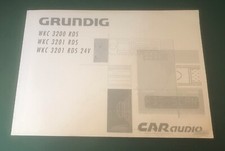 CARaudio Autoradio Grundig WKC 3200/3201/3201 24V Bedienungsanleitung