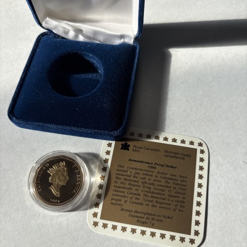 Canada dollar 1994 souvenir - canada,