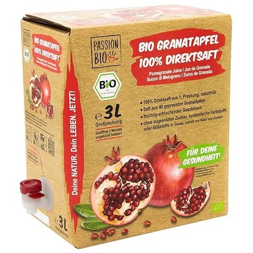 Bio granatapfelsaft naturtrüb - granatapfelsaft,