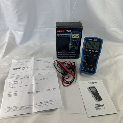 Act6000 digital multimeter - digital,