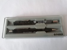 Parker Vector Schreibset  Kugelschreiber Rollerball schwarz  TOP