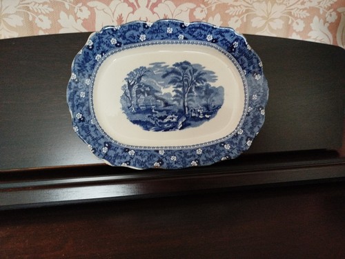 Antike palissy ware platte - antike,