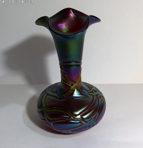 Jugendstil glas vase um - jugendstil,,