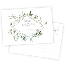 15 Postkarten Save the Date I