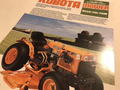 Kubota rc60 71h 71hr - kubota, mähwerk