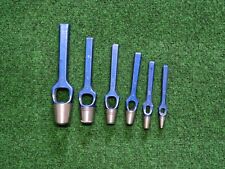 Qualität Lochstanzer Set 6tlg Locheisensatz Stanzeisen 3-20mm Stahl Locheisen